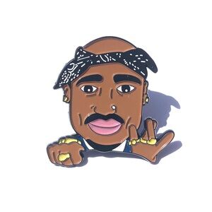Hip Hop Icon Enamel Pin